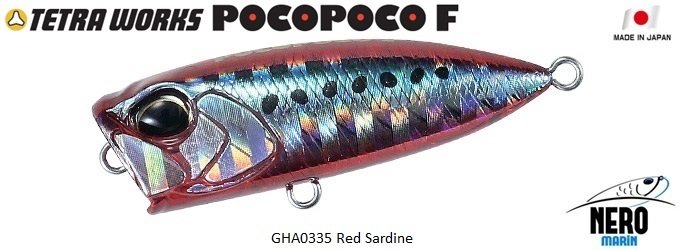 Tetra Works Pocopoco F  GHA0335 / Red Sardine