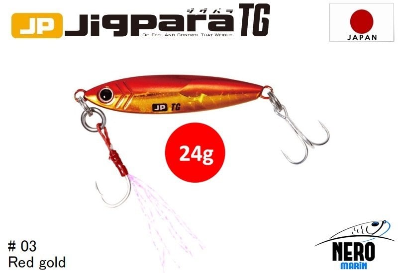 MC Jigpara Tungsten JPTG-24gr #3 Red Gold