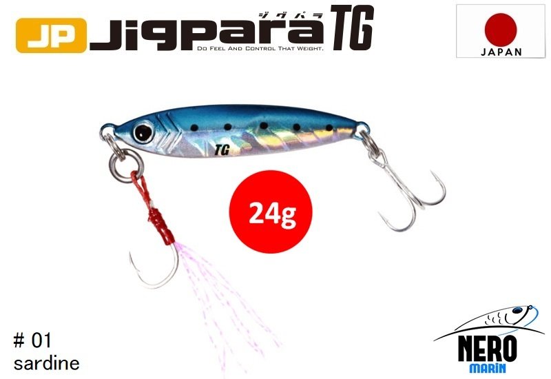 MC Jigpara Tungsten JPTG-24gr #1 Sardine