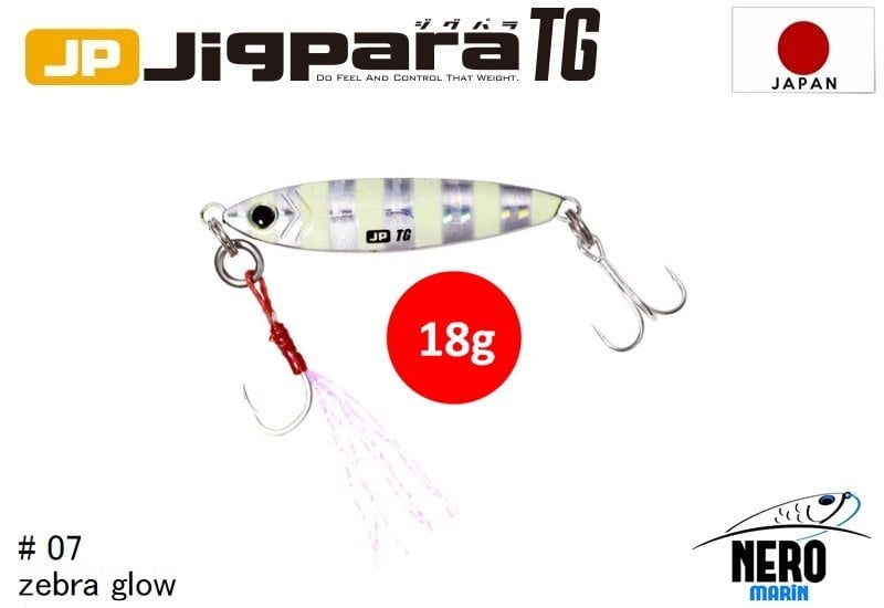 MC Jigpara Tungsten JPTG-18gr #7 Zebra Glow