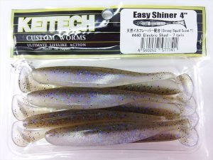 Keitech Easy Shiner 4'' #440 Electric Shad