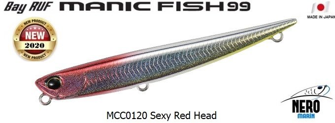 Duo Bay Ruf Manic Fish 99 MCC0120 Sexy Red Head