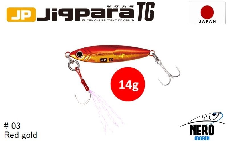 MC Jigpara Tungsten JPTG-14gr #3 Red Gold