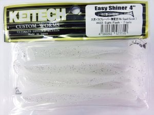 Keitech Easy Shiner 4'' #424 Lime /Chartreuse