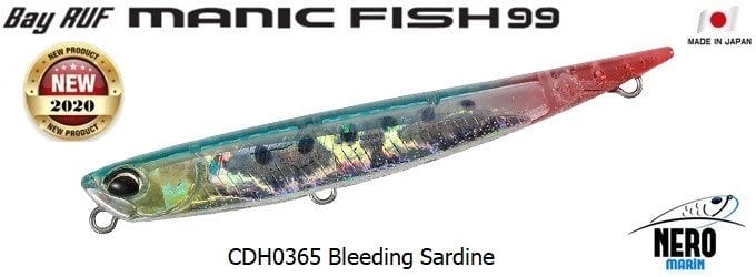 Duo Bay Ruf Manic Fish 99 CDH0365 Bleeding Sardine