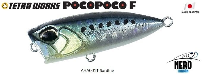 Tetra Works Pocopoco F  AHA0011 / Sardine