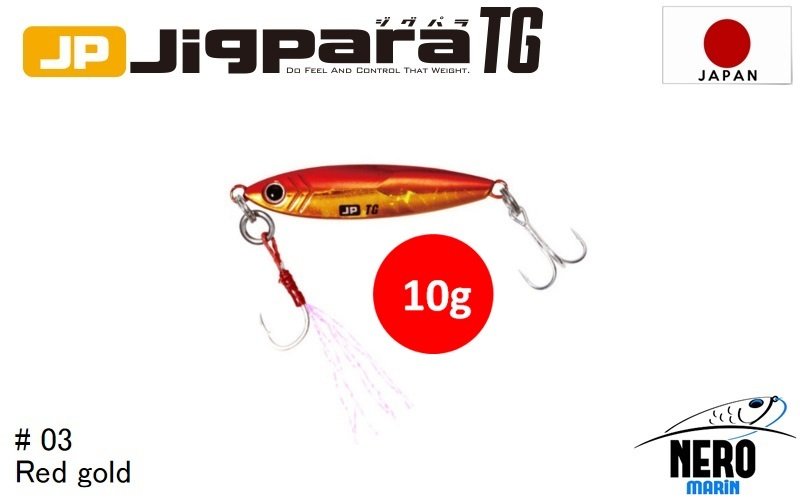 MC Jigpara Tungsten JPTG-10gr #3 Red Gold