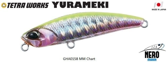 Tetra Works Yurameki  GHA0158 / MM Chart