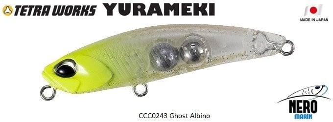 Tetra Works Yurameki  CCC0243 / Ghost Albino