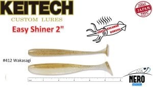 Keitech Easy Shiner 2'' #412 Wakasagi