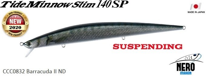 Tide Minnow Slim 140SP CCC0832 Barracuda ND II