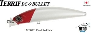 Terrif DC- 9 Bullet ACC0001 Pearl Red Head