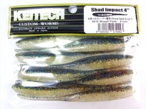 Keitech Shad Impact 4'' #418 Bluegill Flash