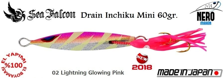 Sea Falcon Drain Inchiku Mini 60gr. 08 Orange Como