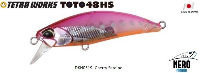Tetra Works Toto 48HS  DKH0319 / Cherry Sardine