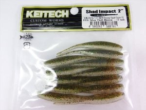 Keitech Shad Impact 2'' #416 Silver Flash Minnow