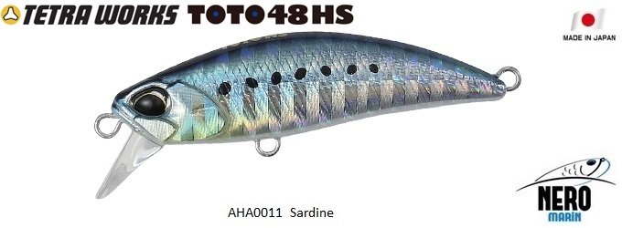 Tetra Works Toto 48HS  AHA0011 / Sardine