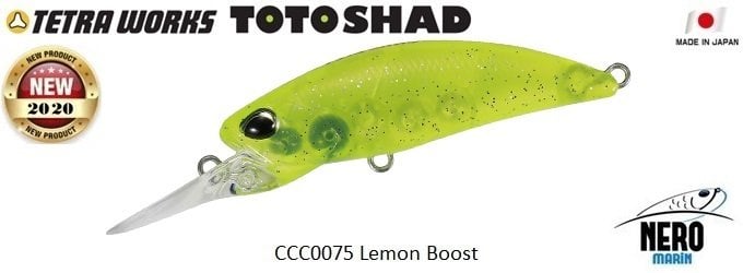 Tetra Works Toto Shad 48S  CCC0075 / Lemon Boost