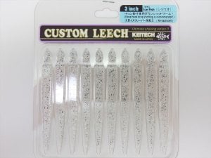 Keitech Leech 3'' #109C Ice Fish