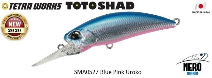 Tetra Works Toto Shad 48S  SMA0527 / Blue Pink Uroko