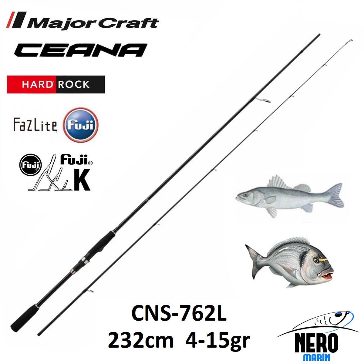 MC Ceana CNS-762L Mebaru Kamış 232cm 4-15g