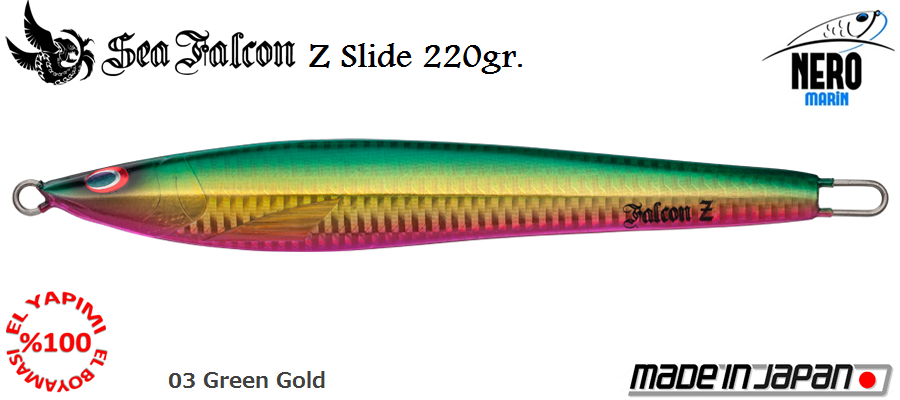 Z Slide 220 Gr.	03	Green Gold