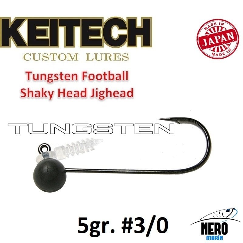 Keitech Tunsten Football Shaky Head 5.0gr. #3/0