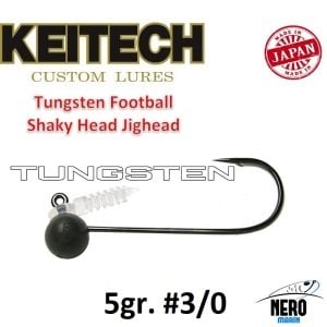 Keitech Tunsten Football Shaky Head 5.0gr. #3/0