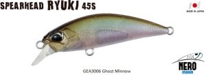 Spearhead Ryuki 45S GEA3006 / Ghost Minnow
