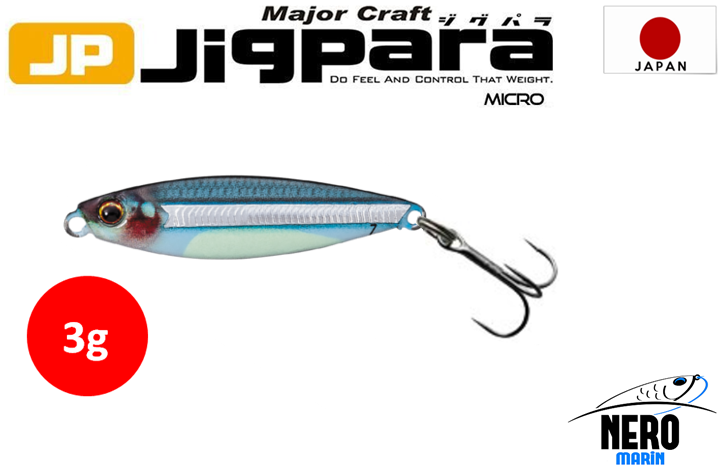 MC Jigpara Micro JPM-3g #87 Live Hara Glow Kibinago (UV)