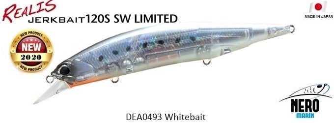 Duo Realis Jerkbait 120S SW DEA0493 Whitebait