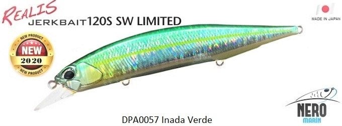 Duo Realis Jerkbait 120S SW CPA0057 Inada Verde