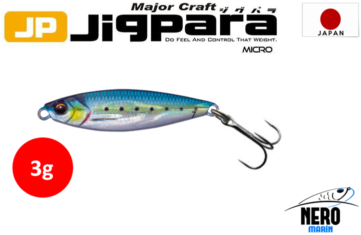 MC Jigpara Micro JPM-3g #81 Live Gold Iwashi