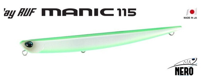 Duo Bay Ruf Manic 115 CCC0916 Lime Pearl Shad