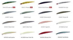 Duo Tide Minnow Slim Flyer 140 CQN0969 Candy UV Silver