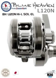Studio Ocean Mark Blue Heaven L120N Hi-L-D (16) (Sol El) Jig Çıkrık Olta Makinesi