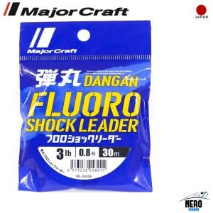 MC Dangan Fluoro Shock Leader DFL-0.8/0.145mm./3Lb/1.9kg/30mt.