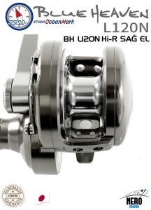 Studio Ocean Mark Blue Heaven L120N Hi-R-D (16) (Sağ El) Jig Çıkrık Olta Makinesi