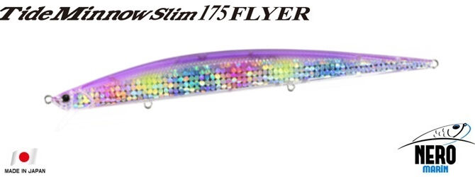Duo Tide Minnow Slim Flyer 175 CQN0969 Candy UV Silver