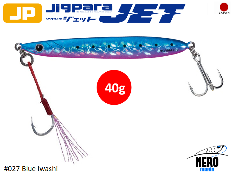 MC Jigpara JPS-JET 40g #027 Blue Iwashi