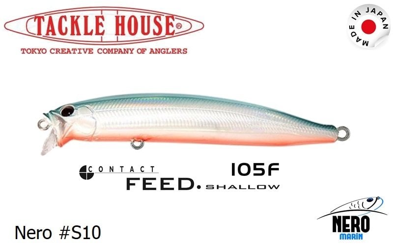 Tackle House Feed Shallow 105F #Nero S10