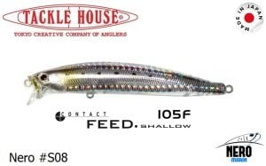 Tackle House Feed Shallow 105F #Nero S08