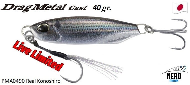 Duo Drag Metal Cast Jig 40Gr. PMA0490 Real Konoshiro