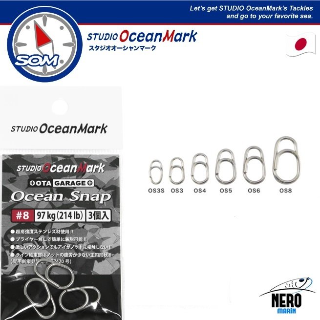 SOM Ocean Snap 0S8 3Pcs. 97Kg 214Lb