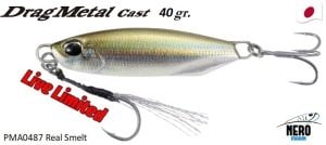 Duo Drag Metal Cast Jig 40Gr. PMA0487 Real Smelt