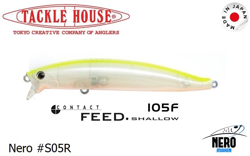 Tackle House Feed Shallow 105F #Nero S05