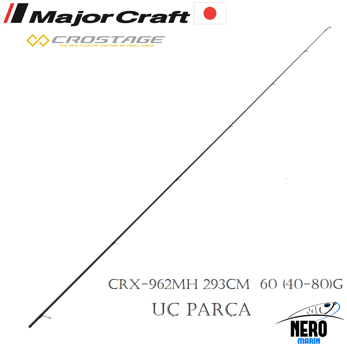 MC New Crostage CRX-962MH Shore Jigging Kamış Uç parça