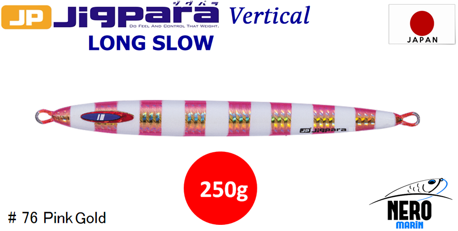MC Jigpara Vertical Long Slow JPVLS-250gr #76 Pink Gold
