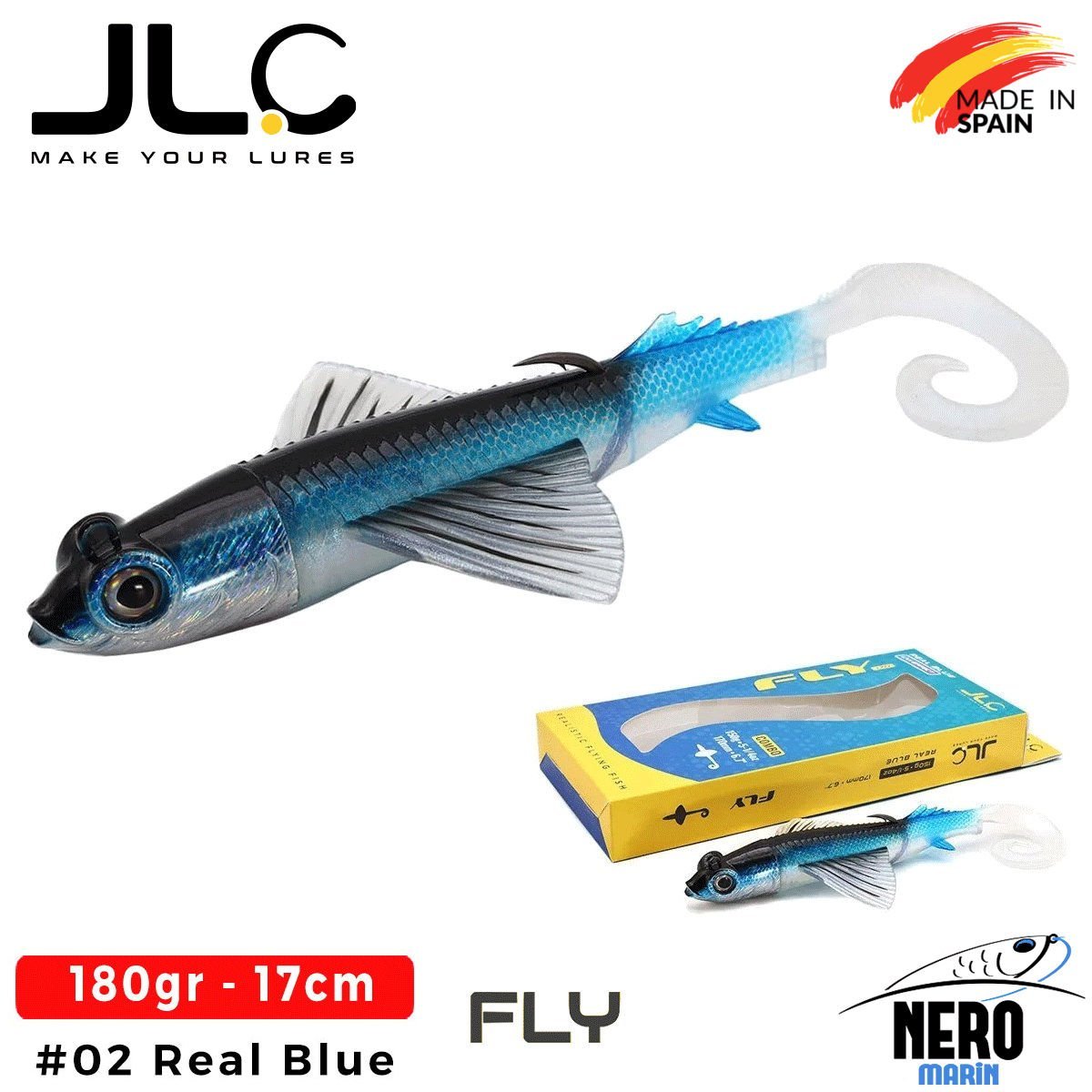 JLC Fly 180gr. #2 Real Blue