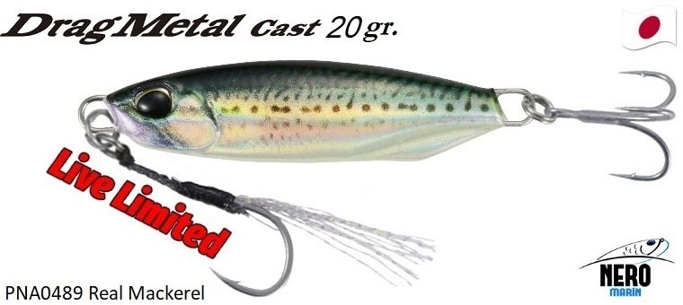 Duo Drag Metal Cast Jig 20Gr. PNA0489 Real Mackerel